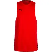 Puma Toiminnallinen paita 'Hoops Team' punainen