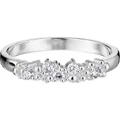 Lumoava Tiara timanttisormus valkokulta L82261430185