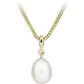 Lykken Pearls kultainen helmiriipus 9mm