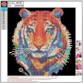 Centrum Diamond Painting 30*30cm. TIGER
