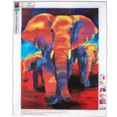 Centrum Diamond Painting 40*50cm. ELEPHANTS