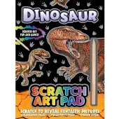 Alligator DINOSAURUS Scratch Art Pad