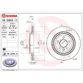 Brembo Jarrulevy (1kpl) 09.D393.11