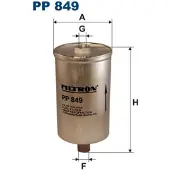 FILTRON Polttoainesuodatin PP849