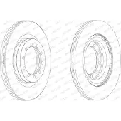 FERODO Jarrulevyt FCR183A, 1 Kappale