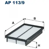 FILTRON Ilmansuodatin AP 113/9