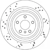 TRW Jarrulevy (1kpl) DF6849S
