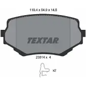 Textar Levyjarrun jarrupalasarja 2331401