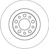 TRW Jarrulevy DF3986, 1 Kappale
