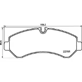 Brembo Jarrupalasarja (4kpl), levyjarru P 50 150