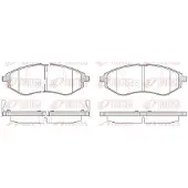 REMSA Jarrupalat Etu, 0986.02 - Chevrolet - Aveo, Kalos. Daewoo - Kalos