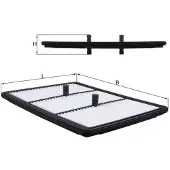 Knecht Ilmansuodatin LX 5824