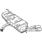 Bosal Takaäänenvaimentaja 105-509