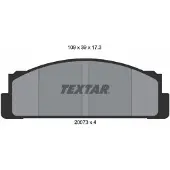 Textar Jarrupalasarja (4kpl), levyjarru 2007304