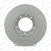 FERODO Jarrulevyt DDF283C takana, täysi, 2 Kappale