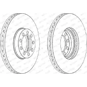FERODO Jarrulevy FCR329A, 1 Kappale
