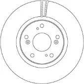 TRW Jarrulevy (1kpl) DF6689