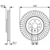 Bosch Jarrulevy 0 986 479 A24