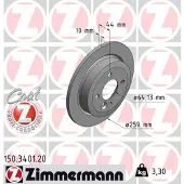 ZIMMERMANN Jarrulevy (1kpl) 150.3401.20