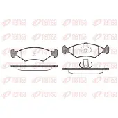 REMSA Jarrupalat Etu, 0119.10 - Ford - Fiesta, Escort, Ka, Puma, Orion, Courier. Mazda - 121