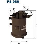 FILTRON Polttoainesuodatin PS 980