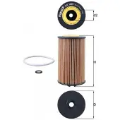 MAHLE ORIGINAL Öljynsuodatin OX 1058D