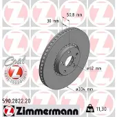 ZIMMERMANN Jarrulevy (1kpl) 590.2822.20