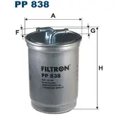 FILTRON Polttoainesuodatin PP 838