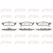 REMSA Jarrupalat Etu, 0570.02 - Chrysler - Sebring, Stratus. Dodge - Stratus