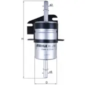 Knecht Polttoainesuodatin KL 238
