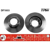 TRW Jarrulevy (1kpl) DF1803