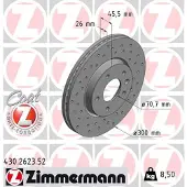 ZIMMERMANN Jarrulevy (1kpl) 430.2623.52