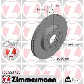 ZIMMERMANN Jarrulevy (1kpl) 400.5537.20