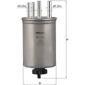 MAGNETI MARELLI Polttoainesuodatin Mahle, KL 451 - Jaguar - Xf, S-type