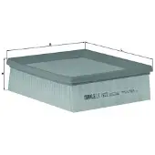 Knecht Ilmansuodatin LX 1622