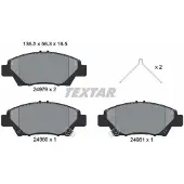 Textar Jarrupalasarja (4kpl), levyjarru 2497901