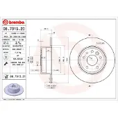 Brembo Jarrulevy 08.7015.21