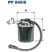 FILTRON Polttoainesuodatin PP 840/8