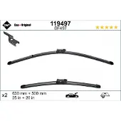 Valeo Pyyhkijänsulka Visioflex 119497, 630/500mm, Edessä, 2 Kappale