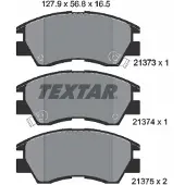 Textar Jarrupalasarja (4kpl), levyjarru 2137301