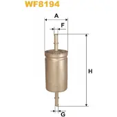 WIX FILTERS Polttoainesuodatin WF8194
