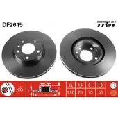 TRW Jarrulevy (1kpl) DF2645