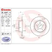 Brembo Jarrulevy (1kpl) 08.A297.11