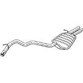 Bosal Takaäänenvaimentaja 280-411