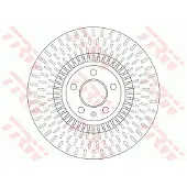 TRW Jarrulevy (1kpl) DF6216