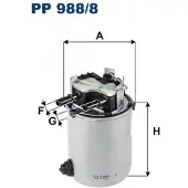 FILTRON Polttoainesuodatin PP 988/8