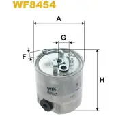 WIX FILTERS Polttoainesuodatin WF8454
