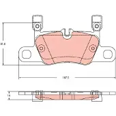 TRW Jarrupalasarja (4kpl), levyjarru GDB2369