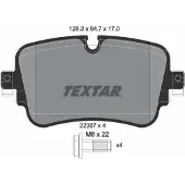 Textar Jarrupalasarja (4kpl), levyjarru 2230701