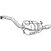 Bosal Takaäänenvaimentaja 233-205